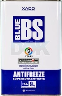 Антифриз Xado Blue BS синій 4 л концентрат антифризу (XA50302)