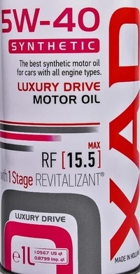 Моторна олива Xado Luxury Drive 5W-40 1 л (XA20174)