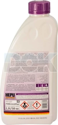 Антифриз Hepu G12+ фіалковий 1,5 л концентрат антифризу (P999G12PLUS)