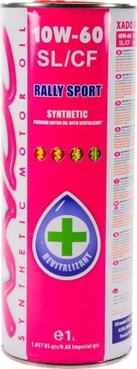 Моторна олива Xado Atomic Oil SL/CF Rally Sport 10W-60 1 л (XA20104)