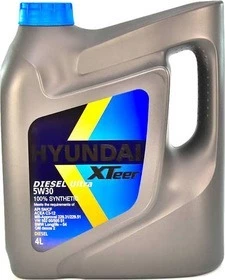 Моторна олива Hyundai XTeer Diesel Ultra 5W-30 4 л (1041222)