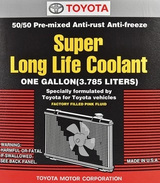 Антифриз Toyota Super Long Life G12 рожевий -37 &deg;C, 3,78 л готовий антифриз (0888980082)
