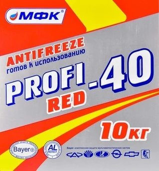 Антифриз МФК Profi G12 червоний -32 &deg;C, 10 л готовий антифриз (4807408630)