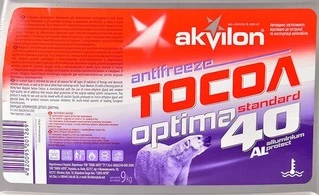 Антифриз Akvilon Тосол Optima Standard 40 G11 синій -35 &deg;C, 9 л готовий антифриз (AKVOPTIM9)