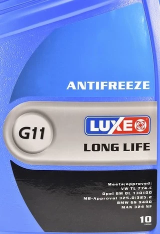 Антифриз Готовий антифриз Luxe Blue Line Long Life G11 синій -40 &deg;C (676)