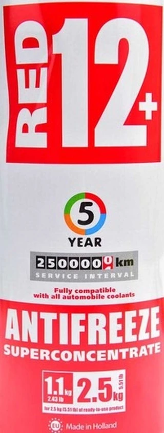 Антифриз Xado G12+ червоний 1 л концентрат антифризу (XA50001)