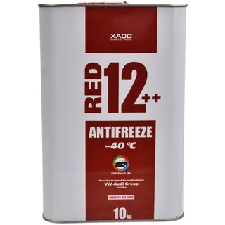 Антифриз Xado метал G12++ червоний -40 &deg;C, 10 л готовий антифриз (XA50409)