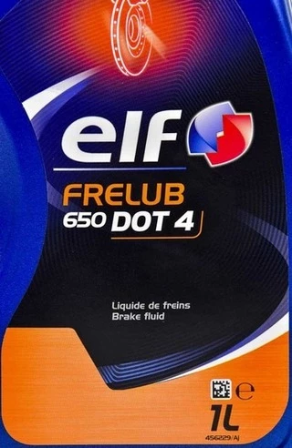 Гальмівна рідина Elf FRELUB 650 DOT 4, 1 л гальмівна рідина (213868)