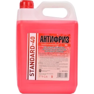Антифриз Дорожная Карта Standard червоний -24 &deg;C, 4 л готовий антифриз (48021106376)