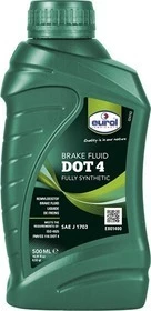 Гальмівна рідина Eurol DOT 4, 1 л гальмівна рідина (E8014001L)