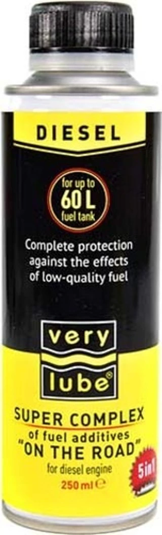 Присадки Xado VeryLube суперкомплекс паливних присадок &laquo;В ДОРОГУ&raquo; 5 в 1 дизель, 250 мл XB30029 присадка (XB30029)