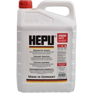 Антифриз Hepu P900-RM12 G12 червоний -37 &deg;C, 5 л готовий антифриз (P900RM12005)