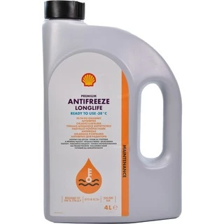 Антифриз Shell Premium Long Life G12+ червоний -38 &deg;C, 4 л готовий антифриз (PBT78B)