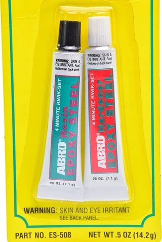 Клей Клей ABRO Epoxy Steel 4-Minute Kwik-Set (ES508)