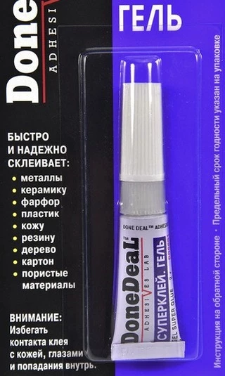 Клей Клей DoneDeal Суперклей гель (DD6601)