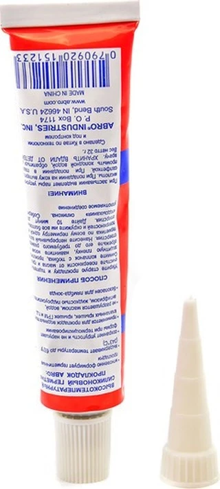 Герметик ABRO Gasket Maker Hi-Temp China червоний формувач прокладок, 32 мл 11ABCH32 (11ABCH32)