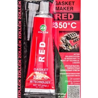 Герметик Zollex Gasket Maker червоний формувач прокладок, 85 мл 4RD (4RD)