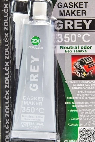 Герметик Zollex Gasket Maker сірий формувач прокладок, 85 мл 5GE (5GE)