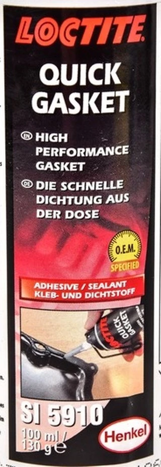 Герметик Loctite SI 5910 чорний формувач прокладок, 100 мл 2325872 (2325872)