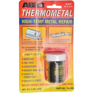 Герметик ABRO Thermometal герметик чорний 85 г (TM185)