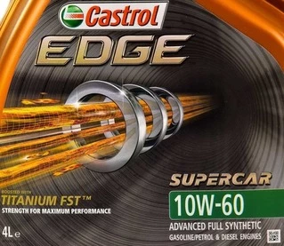 Моторна олива Castrol EDGE Supercar 10W-60 4 л (1595CD)