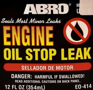 Присадки ABRO Engine Oil Stop Leak, 354 мл EO414 присадка (EO414)