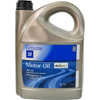 Моторна олива General Motors Dexos 1 Generation 3 5W-30 5 л (95599877)