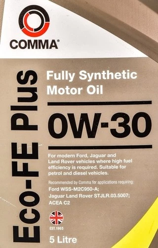 Моторна олива Comma Eco-FE Plus 0W-30 5 л (ECOFEP5L)