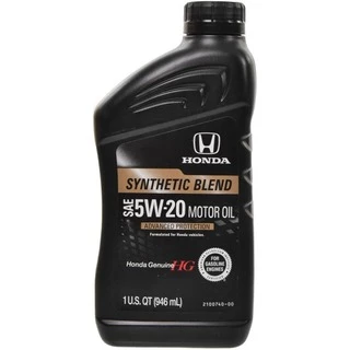 Моторна олива Honda Genuine Synthetic Blend 5W-20 0,95 л (087989132)
