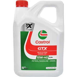Моторна олива Castrol GTX Ultraclean A/B 10W-40 4 л (15DE18)