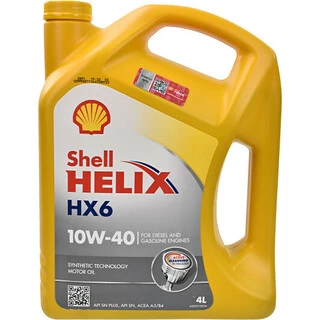 Моторна олива Shell Helix HX6 10W-40 4 л (550039792)