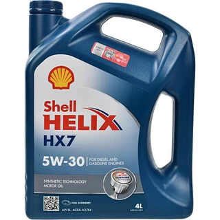 Моторна олива Shell Helix HX7 5W-30 4 л (550040004)