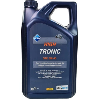 Моторна олива Aral HighTronic 5W-40 5 л (1529F9)