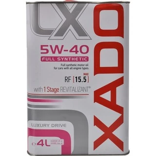 Моторна олива Xado Luxury Drive 5W-40 4 л (XA20274)