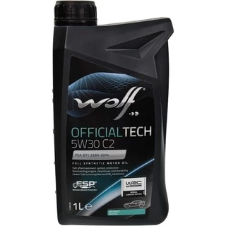 Моторна олива Wolf Officialtech C2 5W-30 1 л (8308918)