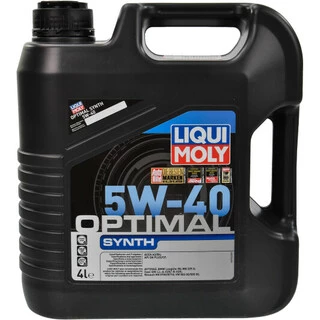 Моторна олива Liqui Moly Optimal Synth 5W-40 4 л (3926)