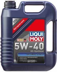 Моторна олива Liqui Moly Optimal Synth 5W-40 5 л (2293)