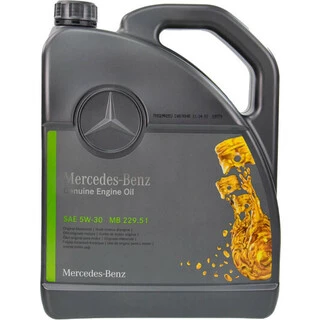 Моторна олива Mercedes-Benz MB 229.51 5W-30 5 л (A000989690613)