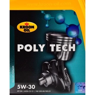 Моторна олива Kroon Oil Poly Tech 5W-30 1 л (32578)