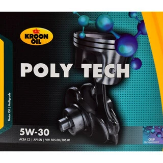 Моторна олива Kroon Oil Poly Tech 5W-30 5 л (35467)