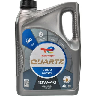 Моторна олива Total Quartz 7000 Diesel 10W-40 4 л (216682)