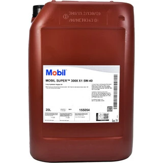 Моторна олива Mobil Super 3000 X1 5W-40 20 л (150011)