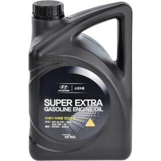 Моторна олива Hyundai Super Extra Gasoline 5W-30 4 л (0510000410)