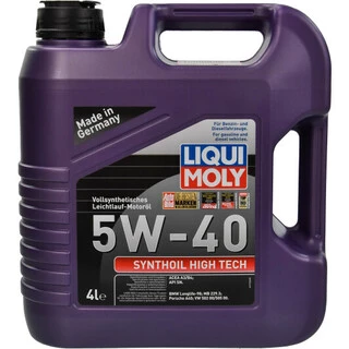 Моторна олива Liqui Moly Synthoil High Tech 5W-40 4 л (2194)