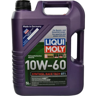 Моторна олива Liqui Moly Synthoil Race Tech GT1 10W-60 5 л (8909)