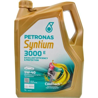 Моторна олива Petronas Syntium 3000 E 5W-40 5 л (18055019)