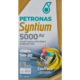 Моторна олива Petronas Syntium 5000 AV 5W-30 1 л (18131619)