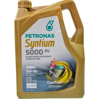 Моторна олива Petronas Syntium 5000 AV 5W-30 5 л (18135019)