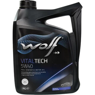 Моторна олива Wolf Vitaltech 5W-40 4 л (8311192)