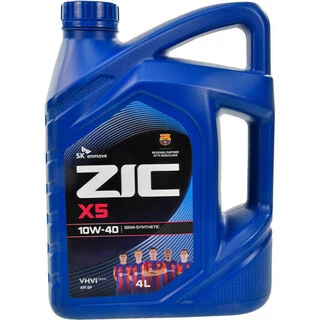 Моторна олива ZIC X5 10W-40 4 л (162650)